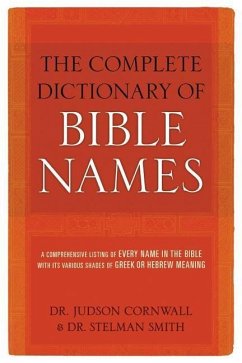 COMP DICT OF BIBLE NAMES - Smith, Stelman