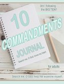 TEN COMMANDMENTS JOURNAL, Basic, for adults