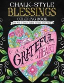 Chalk-Style Blessings Coloring Book