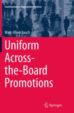 Uniform Across-the-Board Promotions - Jauch, Marc-Oliver