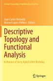 Descriptive Topology and Functional Analysis