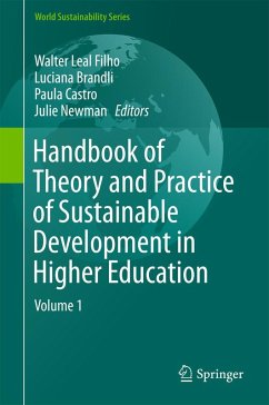 Cover Handbook of Theory and Practice of Sustainable Development in Higher Education