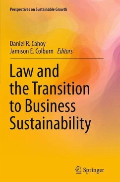 Law and the Transition to Business Sustainability