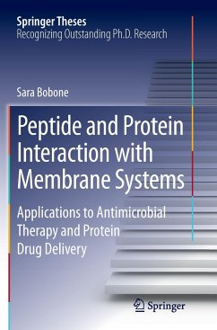 Peptide and Protein Interaction with Membrane Systems - Bobone, Sara