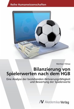 Bilanzierung von Spielerwerten nach dem HGB - Yilmaz, Mertkan