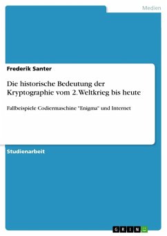 Die historische Bedeutung der Kryptographie vom 2. Weltkrieg bis heute - Santer, Frederik