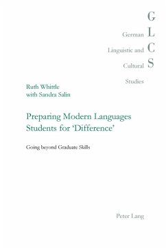 Preparing Modern Languages Students for 'Difference' - Whittle, Ruth;Salin, Sandra