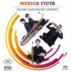 Musica Ficta-Werke Für Saxophon Quartett - Milano Saxophone Quartet