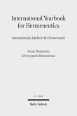 International Yearbook for Hermeneutics / Internationales Jahrbuch für Hermeneutik (eBook, PDF)