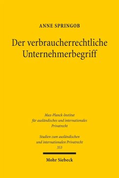 Der verbraucherrechtliche Unternehmerbegriff (eBook, PDF) Cover Der verbraucherrechtliche Unternehmerbegriff (eBook, PDF)