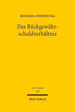 Das Rückgewährschuldverhältnis (eBook, PDF) - Sonnentag, Michael