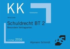 Schuldrecht BT / Alpmann-Cards, Karteikarten (KK) Tl.2