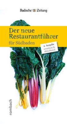 Cover Der neue Restaurantführer für Südbaden