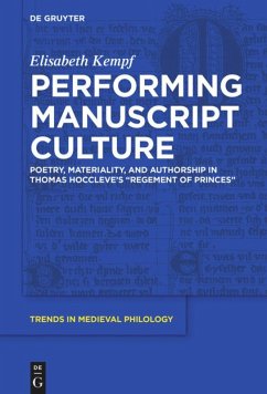 Cover Performing Manuscript Culture