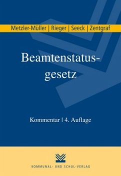 Cover Beamtenstatusgesetz, Kommentar