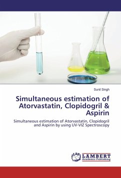 Simultaneous estimation of Atorvastatin, Clopidogril & Aspirin - Singh, Sunil
