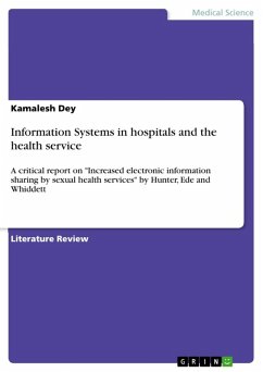 Information Systems in hospitals and the health service (eBook, ePUB)