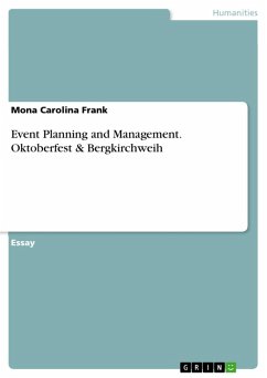 Event Planning and Management. Oktoberfest & Bergkirchweih (eBook, ePUB)