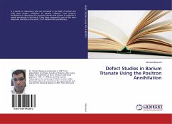 Defect Studies in Barium Titanate Using the Positron Annihilation