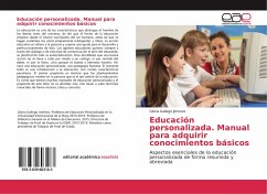 Educación personalizada. Manual para adquirir conocimientos básicos