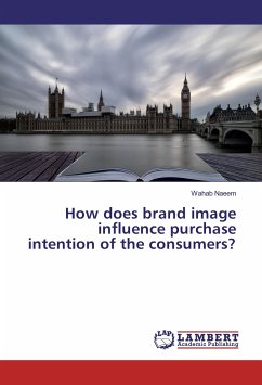 How does brand image influence purchase intention of the consumers?