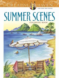 Creative Haven Summer Scenes Coloring Book - Goodridge, Teresa