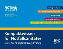 Kompaktwissen für Notfallsanitäter, Lernkarten - Grönheim, Michael; Kemperdick, Charlotte