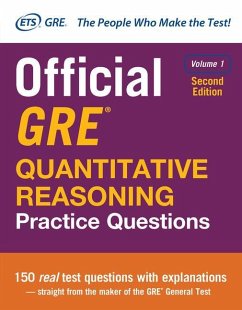 Official GRE Quantitative Reasoning Practice Questions, Second Edition, Volume 1 - Educational Testing Service, N/A