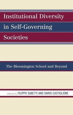 Cover Institutional Diversity in Self-Governing Societies