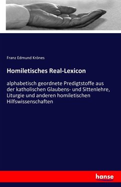 Homiletisches Real-Lexicon - Krönes, Franz Edmund