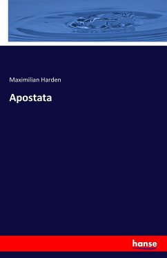 Apostata - Harden, Maximilian