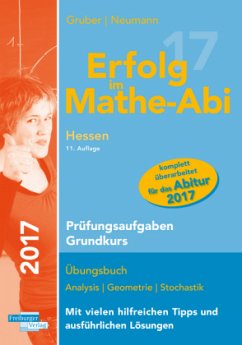 Cover Erfolg im Mathe-Abi 2017 Prüfungsaufgaben Grundkurs Hessen
