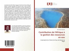 Contribution de l'Afrique à la gestion des ressources en eau - Ngaido, Moustapha