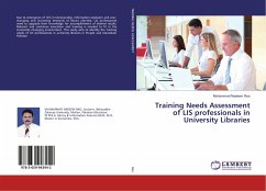 Training Needs Assessment of LIS professionals in University Libraries