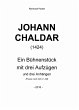 JOHANN CHALDAR (1424) (eBook, PDF) - Bild 1