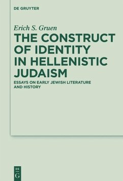 The Construct of Identity in Hellenistic Judaism (eBook, ePUB) - Gruen, Erich S.