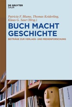 Cover BUCH MACHT GESCHICHTE (eBook, PDF)