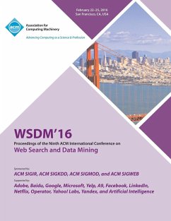 WSDM 16 9th ACM International Conference on Web Search and Data Mining - Wsdm 16 Conference Committee
