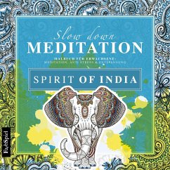 Malbuch Erwachsene Entspannung: Spirit of India - Mit zauberhaften Motiven entspannen - Wirth, Lisa