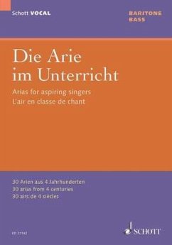 Cover Die Arie im Unterricht