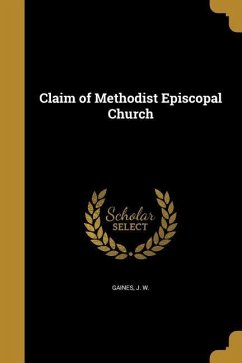 Cover Claim of Methodist Episcopal Church