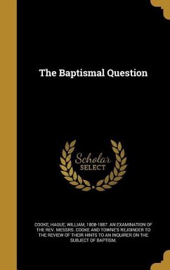 The Baptismal Question