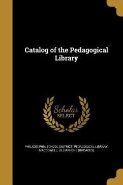 Catalog of the Pedagogical Library