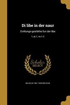 Cover Di libe in der naur