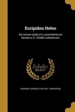 Euripidou Helen - Herwerden, Henricus Van