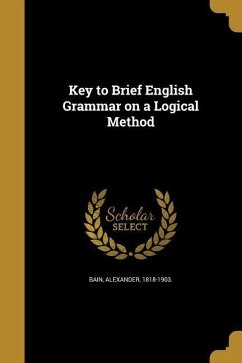 Cover Key to Brief English Grammar on a Logical Method