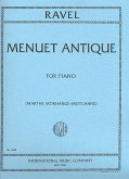 Menuet antique for the piano