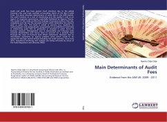 Main Determinants of Audit Fees - Odje, Nyerho Odje