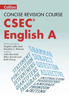 Concise Revision Course - English a - A Concise Revision Course for Csec(r) - Gould, Mike; Burchell, Julia; Lalla, Angela