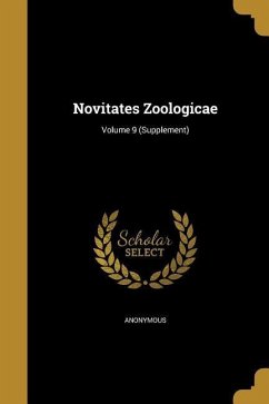 Novitates Zoologicae; Volume 9 (Supplement)